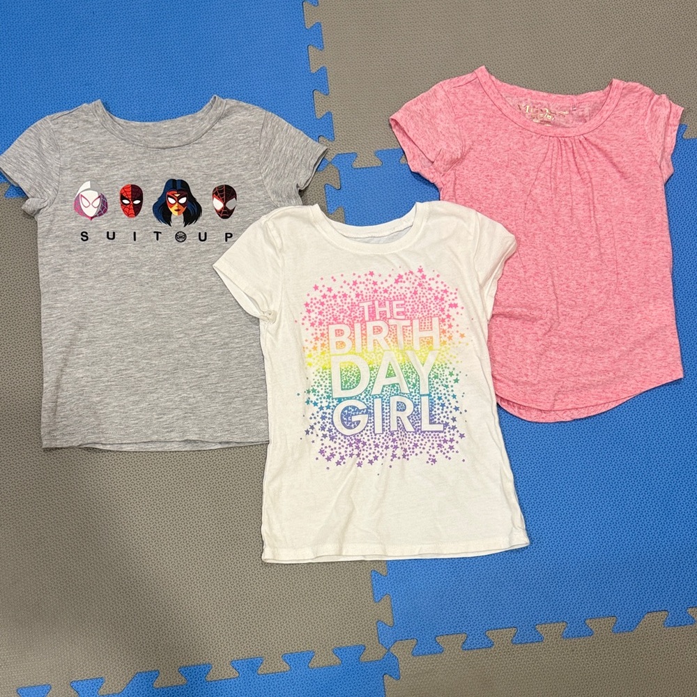Bundle of girls short sleeve size 5/6